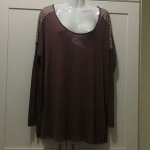 FREE PEOPLE Oversized Tee